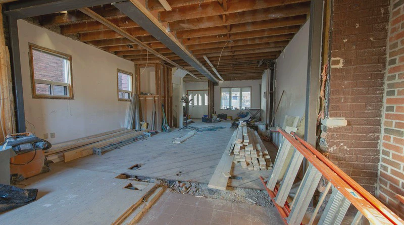 Remont pomieszczenia w&nbsp;domu