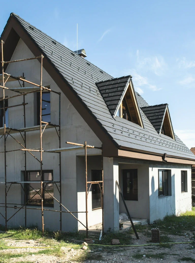 Dom na&nbsp;wykończeniu